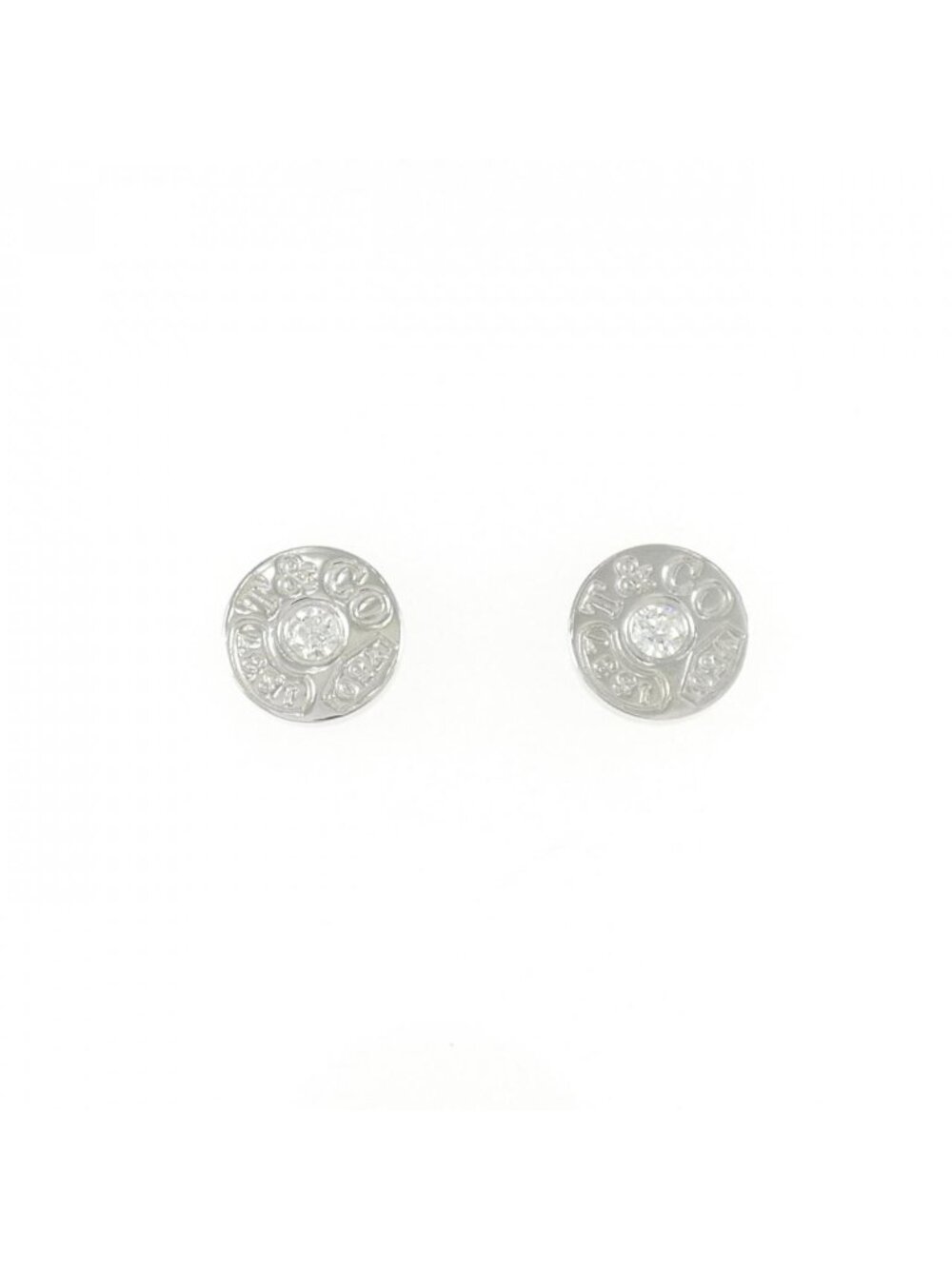 Tiffany & Co 1837 Circle Earrings